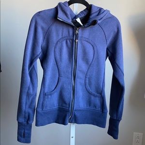 Lululemon Scuba Jacket Hoodie - Navy Size 4